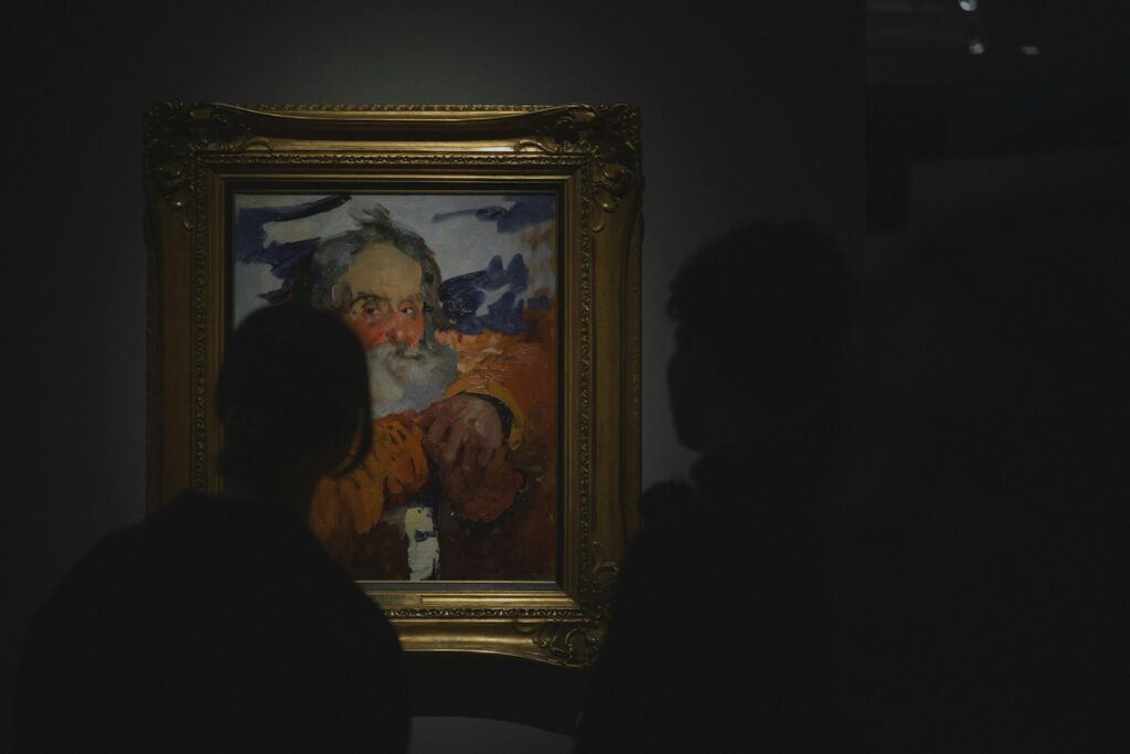 Art exhibition at the Tretyakov Gallery, Moscow