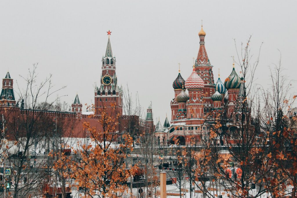 Moscow skyline — photo by Michael Parulava / Unsplash